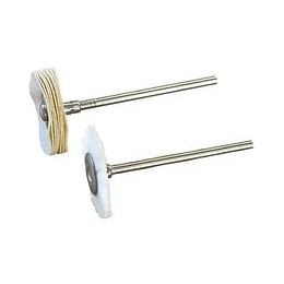 1 Roue Toile + 1 Roue Nylon Ø 20 Mm