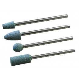 2 Meules Carbure Silicium Conique 5 X 8 Mm