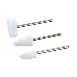 3 Feutres À Polir Sur Tige