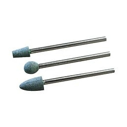 3 Meules Carbure Silicium Assorties