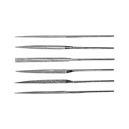 Jeu De 6 Limes Aiguilles Diamant