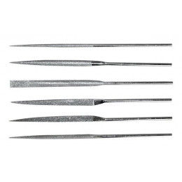 Jeu De 6 Limes Aiguilles Diamant