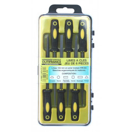Jeu 6 Limes De Précision Type Geneve