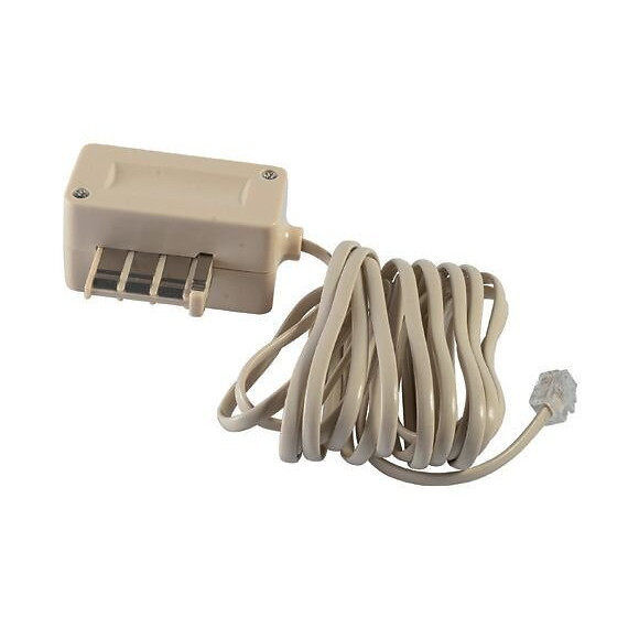 Câble Téléphone 3m - Fiche Rj11 + Prise En T
