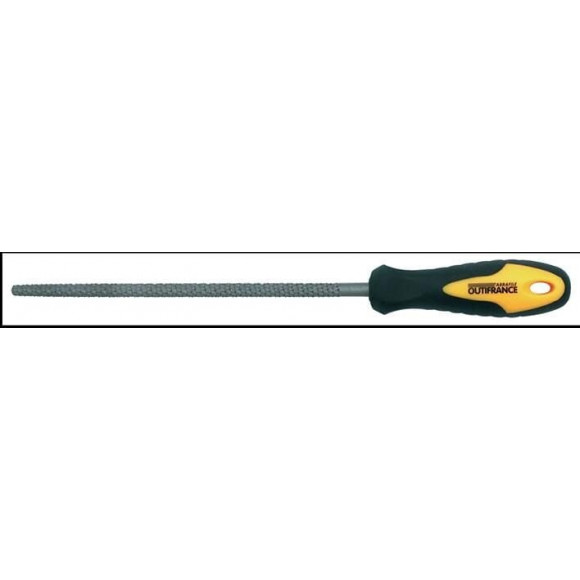 Râpe À Bois Ronde Manche Bi-matière 200 Mm