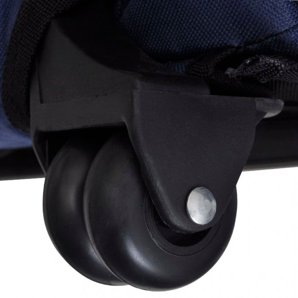 Sac De Transport À Roulettes Pliable Multifonction Pour Animaux Bleu - Bleu