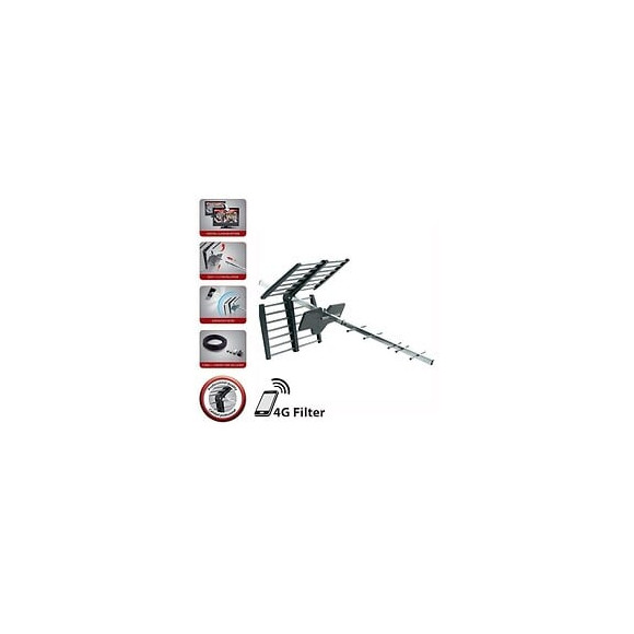 One For All Sv 9453 Antenne Exterieure 100% Etanche