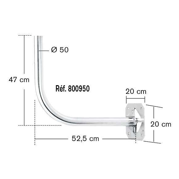 Support Mural Erard 800950