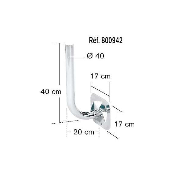 Bras De Déport Mural Erard 800942