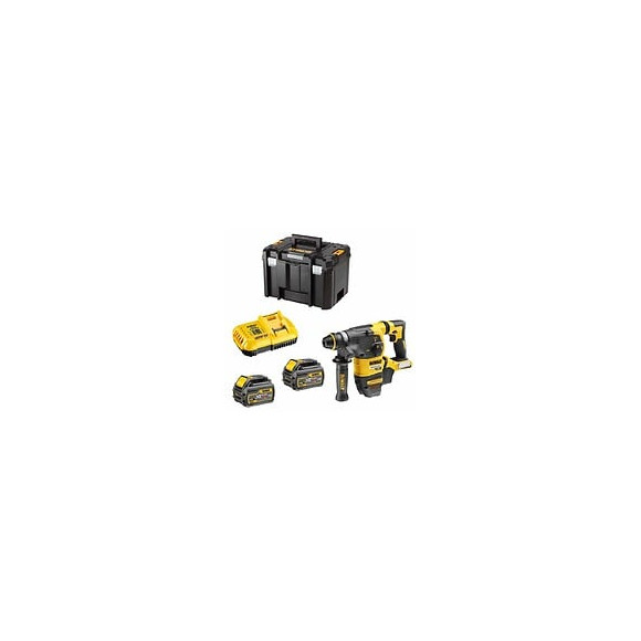 Perforateur-burineur Dewalt Dch333t2t Flexvolt (2 X 54v/18v 6,0 Ah Dcb118 Tstak Vi)