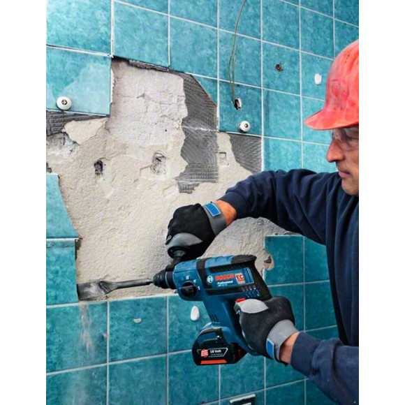 Perforateur Bosch Gbh 18 V-ec (2 X 5,0 Ah Gal18v-40 L-boxx 136)