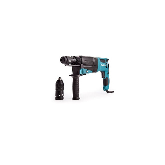 Makita Perfo-burineur Sds-plus Hr2630tx4 Coffret Alu + Kit Daccessoires - 800 W - 26 Mm