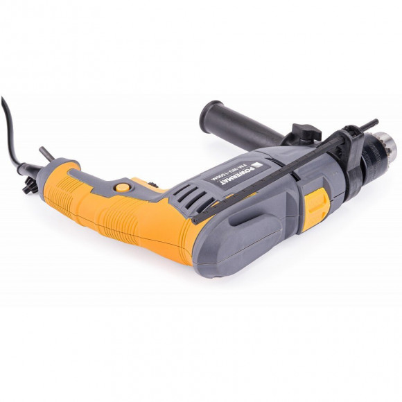 Dtools - Perceuse À Percussion Filaire - Puissance 1500w - Vitesse 0 - 3000rpm - Frappe 44800/min - Gris