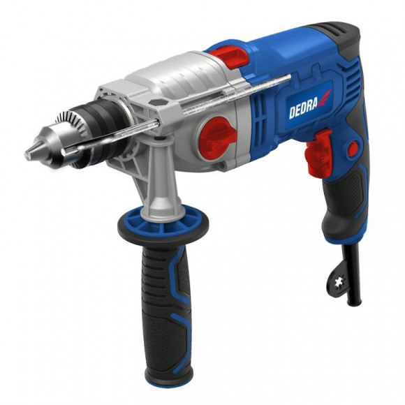 Dtools - Perceuse À Percussion - Puissance 1100 W - Vitesse 3200 Rpm - Outil Électroportatif Bricolage Chantier Atelier - Ble