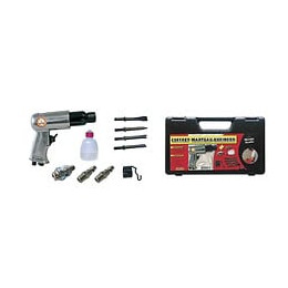 Mecafer Bmc Marteau Burin Pneumatique Avec 4 Burins Hex