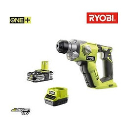 Marteau Perforateur Ryobi 18v Oneplus - 1 Batterie Lithiumplus 2.5ah - 1 Chargeur Rapide R18sds-125s