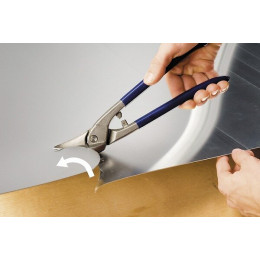 Cisaille À Tôle Passe-franc Courbe Étroite