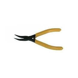 Pince Électronique Becs Demi-ronds Coudés