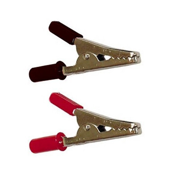 Jeu De 4 Pinces Crocodiles 57 Mm