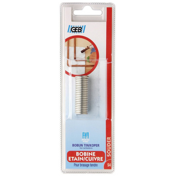 Bobine Pour Brasure Etain / Cuivre, 20 G, Geb
