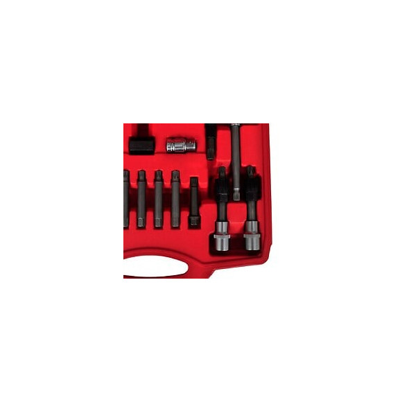 Coffret Poulie Alternateur Multimarque 1/2" - 22 Pcs -