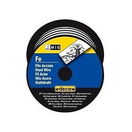Deca Bobine Fil Acier Pour Soudure Mig/mag O Fil 0,8 Mm 0,7 Kg