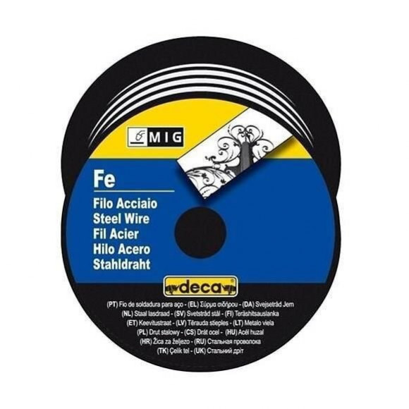 Deca Bobine Fil Acier Pour Soudure Mig/mag O Fil 0,6 Mm 0,7 Kg