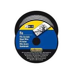 Deca Bobine Fil Acier Pour Soudure Mig/mag O Fil 0,6 Mm 0,7 Kg