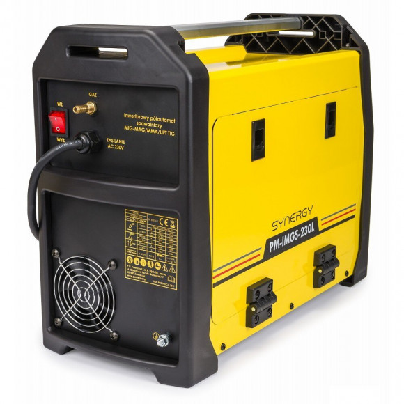 Power Tool - Poste De Souder Inverter 230a - Mig / Mag / Mma / Lift-tig - Soudage Synergique - Hot Start/anti Stick/arc Force -