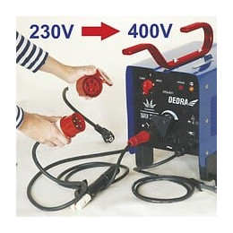 Dtools - Poste À Souder À Transformateur 90-250a -  230/400v - Avec Pinces + Porte-électrodes - Poste De Soudage Atelier Gar