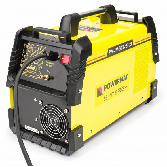 Power Tool - Poste À Souder Inverter 210a Mig / Mag / Mma / Lift-tig Synergic  - Hot Start + Anto Stick + Arc Force - Jaune
