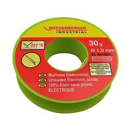 Bobine Étain Électronique 1 Mm, 30 G. Rothenberger