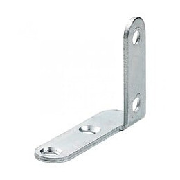 1 Équerre De Cadre Coudée Acier Zingué Hettich, L.30 Mm