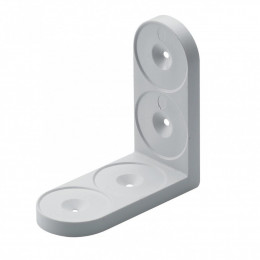 1 Équerre D'assemblage Plastique Brut Hettich, L.50 Mm