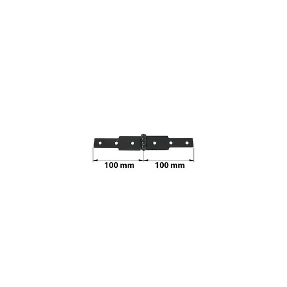 Charnière À Congé Acier Pour Volets Battants, L.30 X L.100 Mm