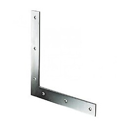 1 Équerre D'assemblage Plate Acier Zingué Hettich, L.160 Mm