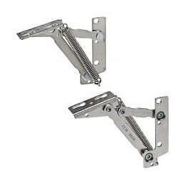 Lot De 2 Compas D'abattant Pour Coffre À Jouets Hettich, L.135 Mm