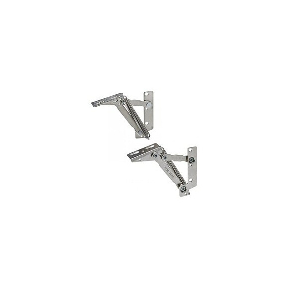 Lot De 2 Compas D'abattant Pour Coffre À Jouets Hettich, L.135 Mm