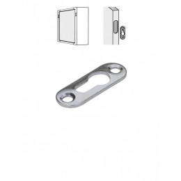 Lot De 4 Suspensions De Meuble Acier Zingué Hettich, L.42 Mm