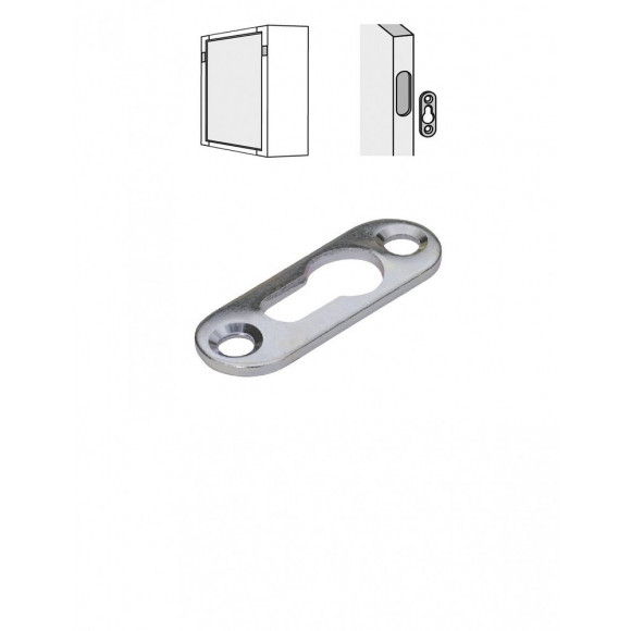 Lot De 4 Suspensions De Meuble Acier Zingué Hettich, L.42 Mm