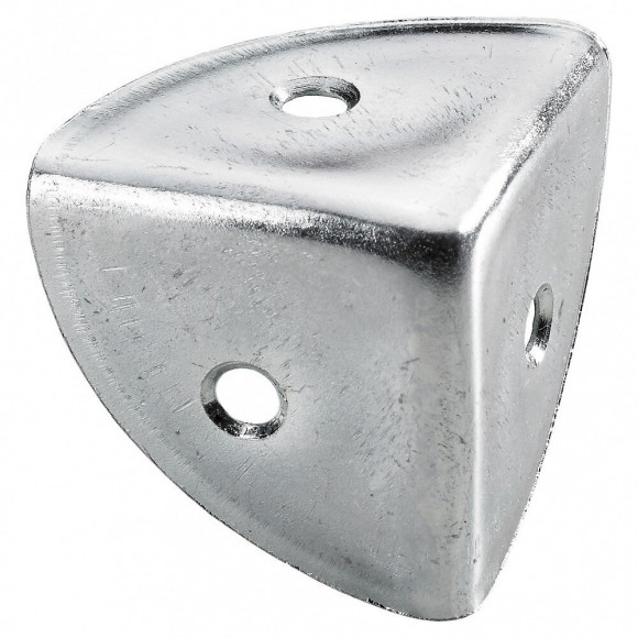 Coin De Valise À Visser Acier Zingué Hettich, L.28 Mm