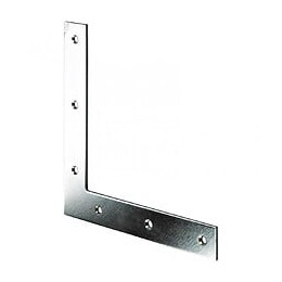 1 Équerre D'assemblage Plate Acier Zingué Hettich, L.140 Mm
