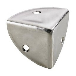 Coin De Valise À Visser Acier Nickelé Hettich, L.36 Mm