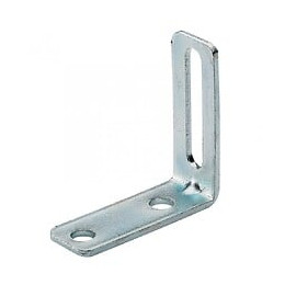 1 Équerre Réglable Acier Zingué Hettich, L.55 Mm