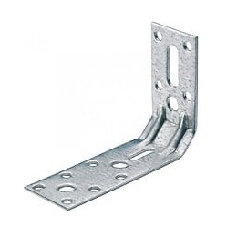 1 Équerre De Renfort Acier Zingué Hettich, L.70 Mm