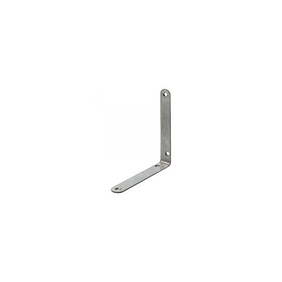Equerre Grise 120x120x18 Mm Inox Hettich