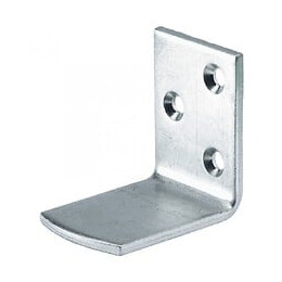 1 Équerre Ferrure De Lit Acier Zingué Hettich, L.50 Mm