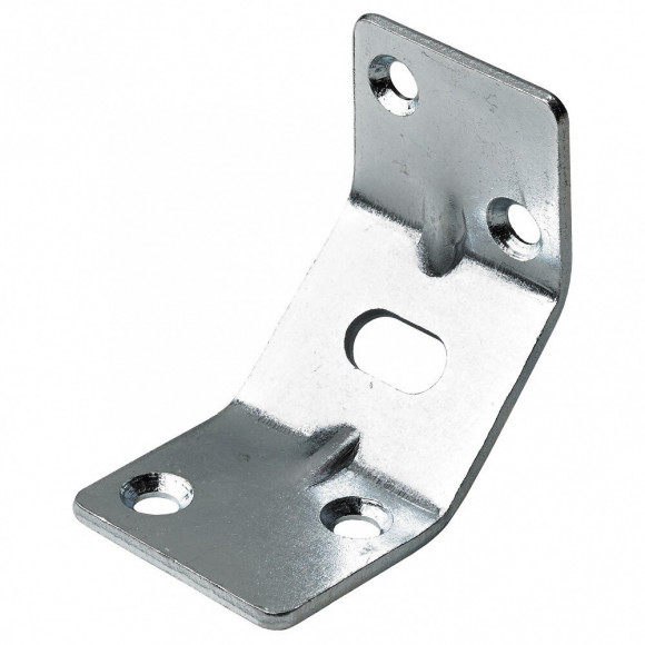 1 Renfort D'angle Pour Table Acier Zingué Hettich, L.50 Mm