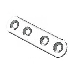 1 Patte D'assemblage Acier Zingué Hettich, L.60 Mm