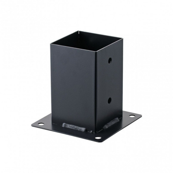 Support De Poteau À Fixer Pour Poteau Bois, H.9 X P.9 Cm, 91x91x100 Mm